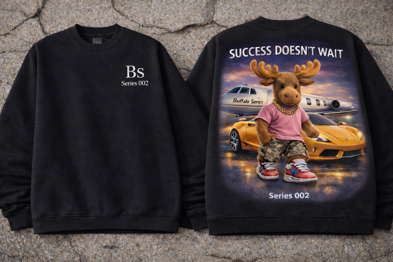 Lumpy "Success Doesn't Wait" Series 002 Sweatshirt