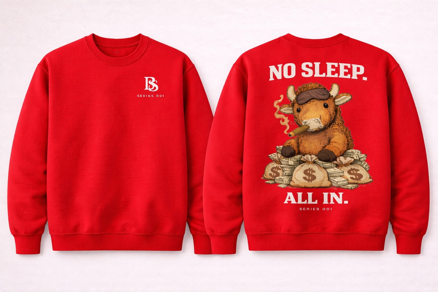 Lumphey "No Sleep. All in" Series 001 Sweatshirt