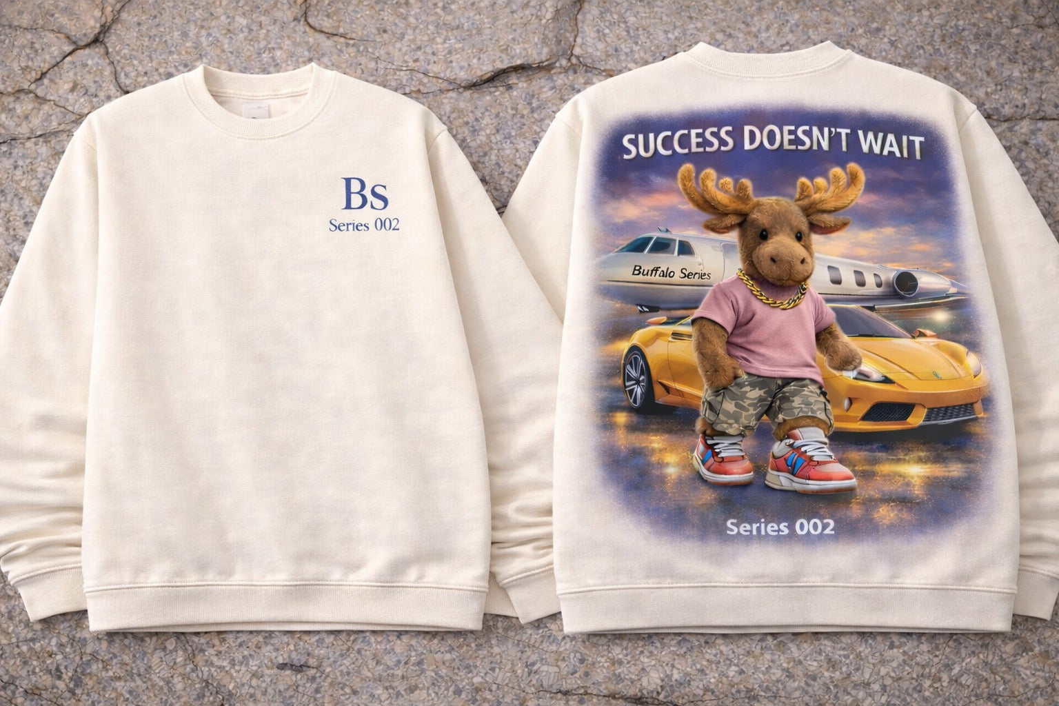 Lumpy "Success Doesn't Wait" Series 002 Sweatshirt