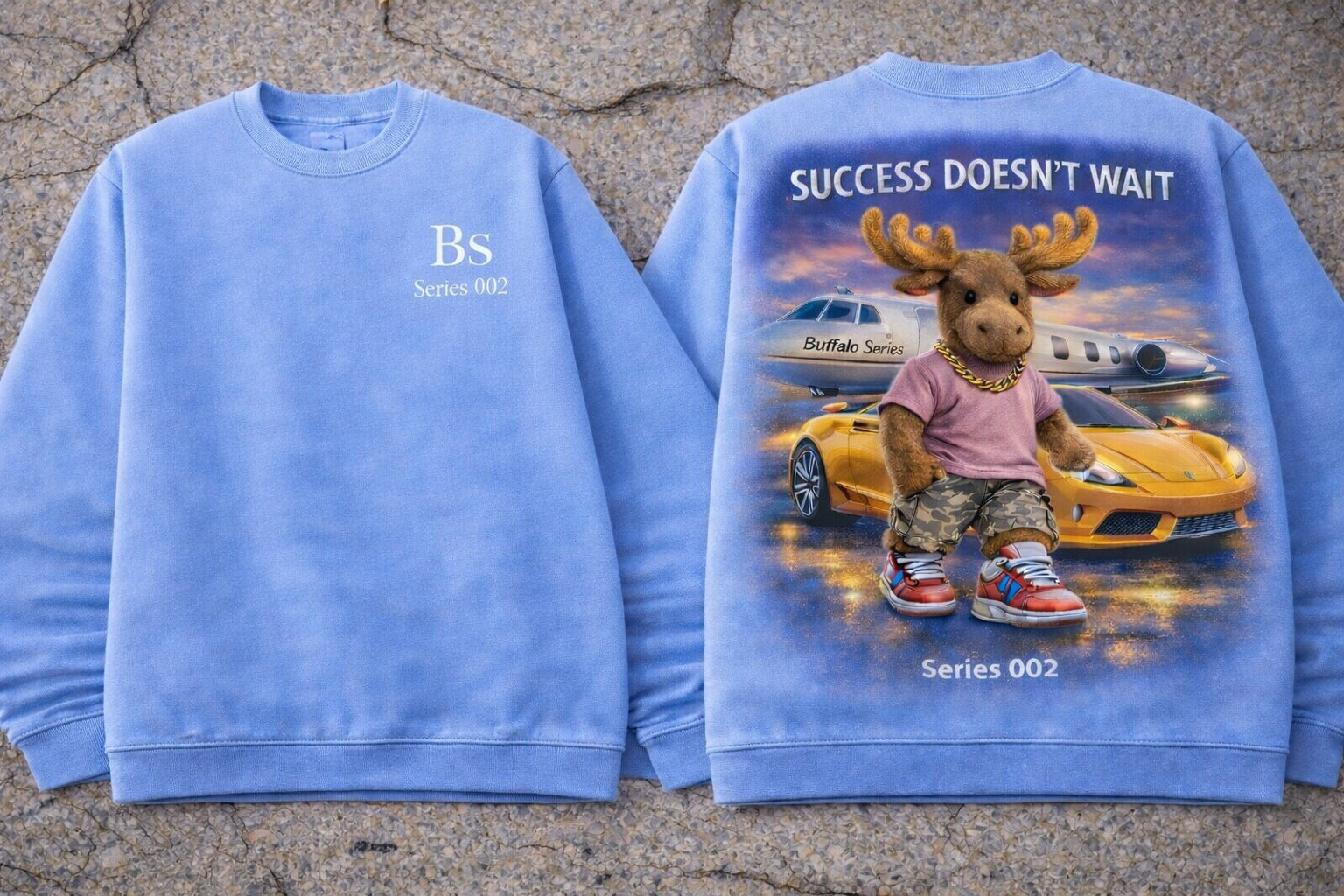 Lumpy "Success Doesn't Wait" Series 002 Sweatshirt