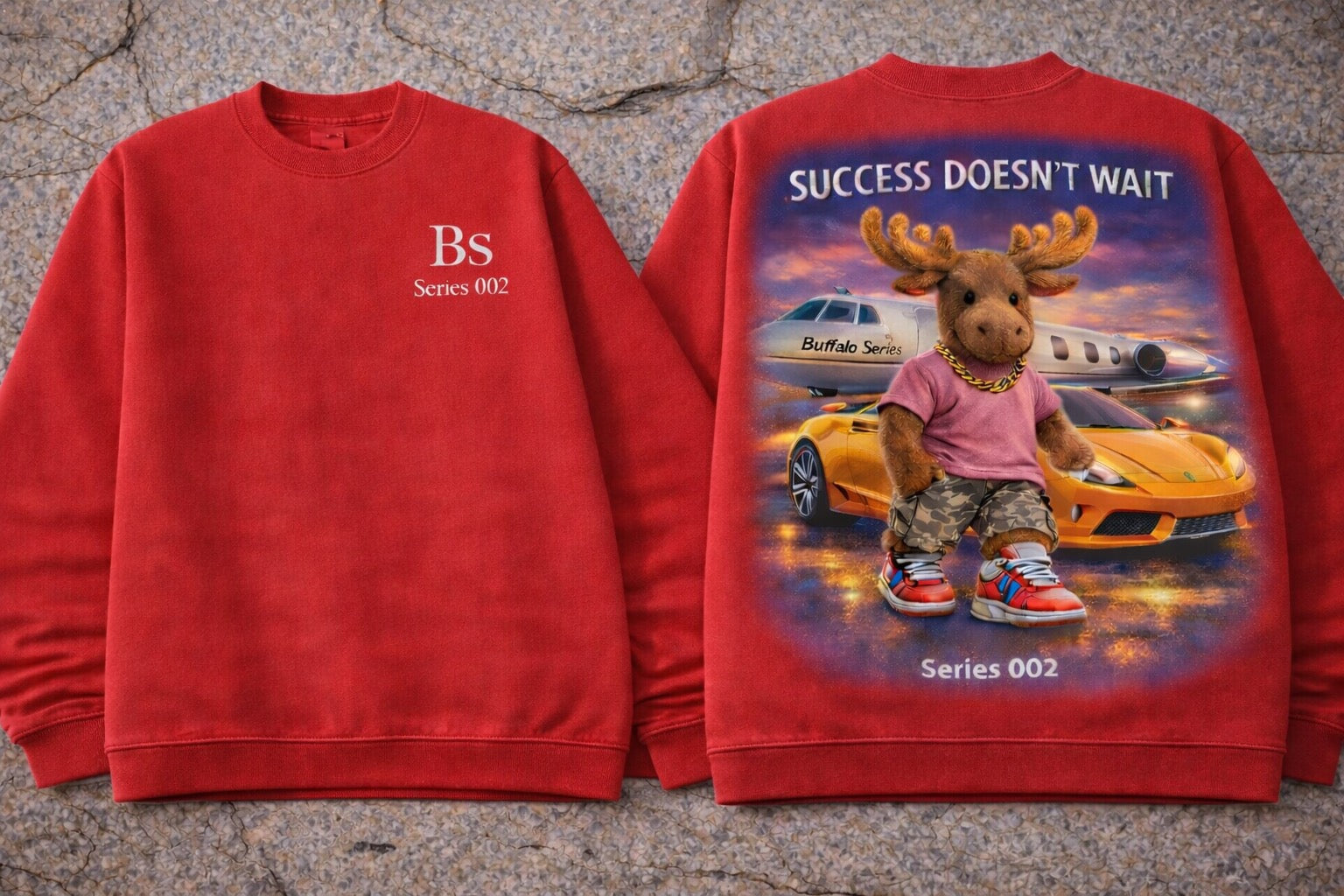 Lumpy "Success Doesn't Wait" Series 002 Sweatshirt