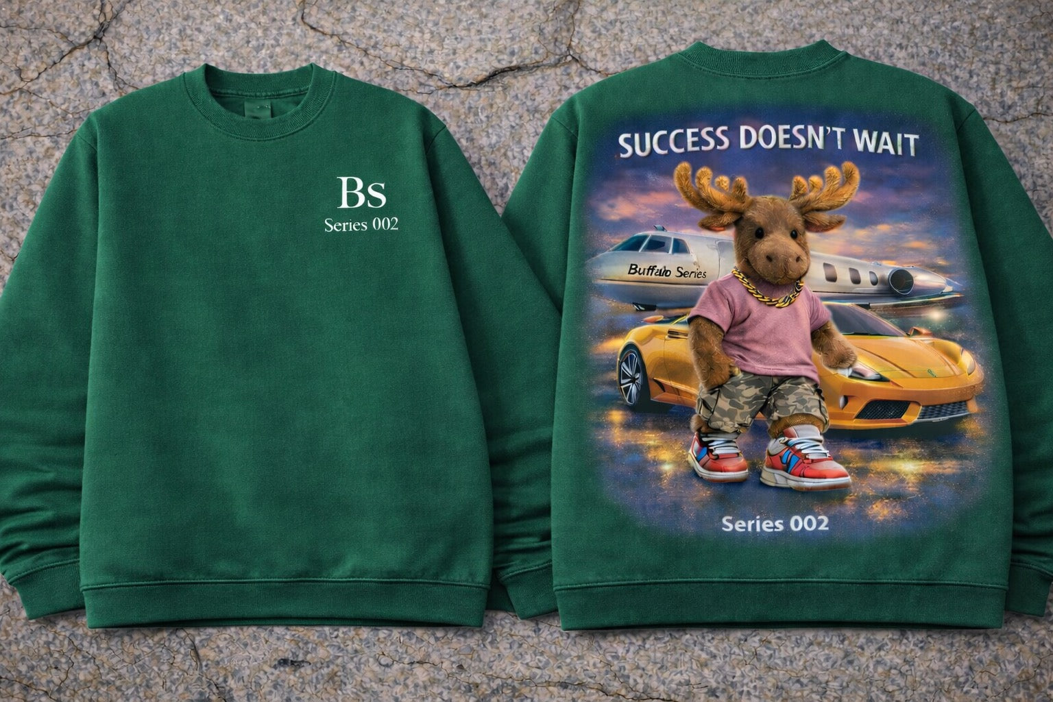 Lumpy "Success Doesn't Wait" Series 002 Sweatshirt
