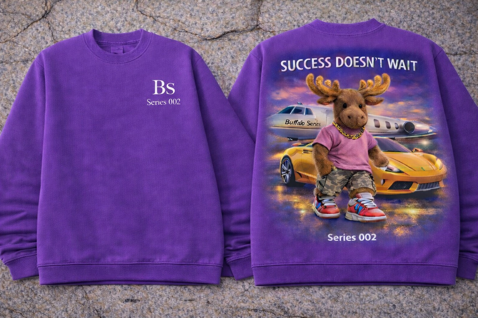 Lumpy "Success Doesn't Wait" Series 002 Sweatshirt