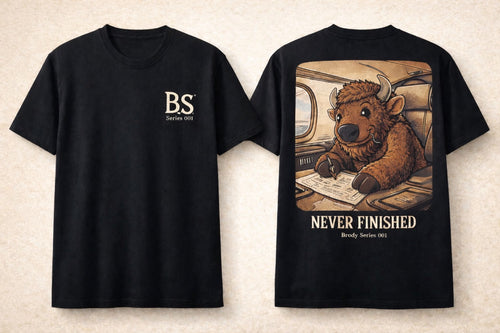 Brody Buffalo “Never Finished” Series 001