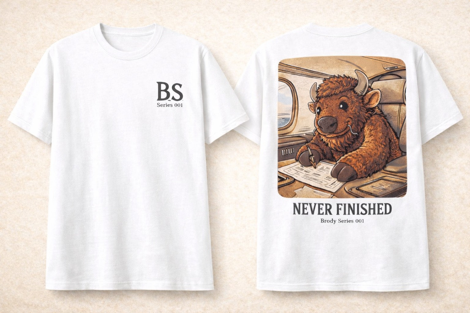 Brody Buffalo “Never Finished” Series 001