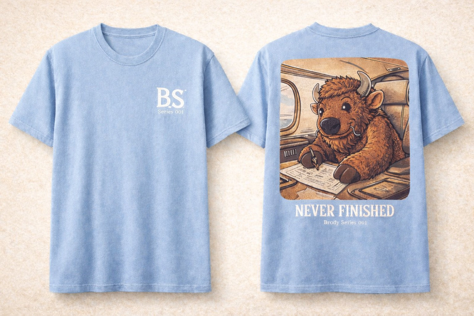 Brody Buffalo “Never Finished” Series 001