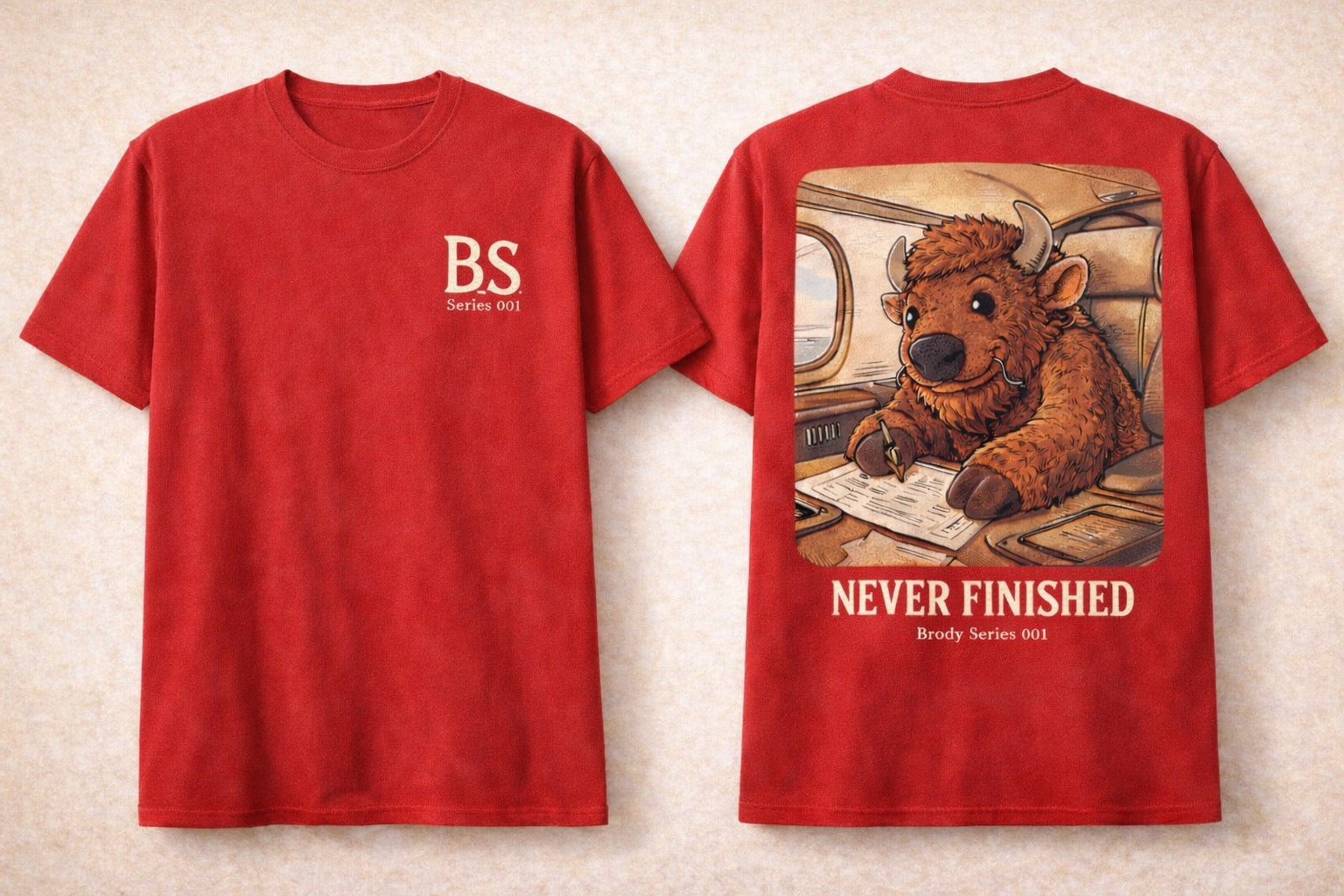 Brody Buffalo “Never Finished” Series 001