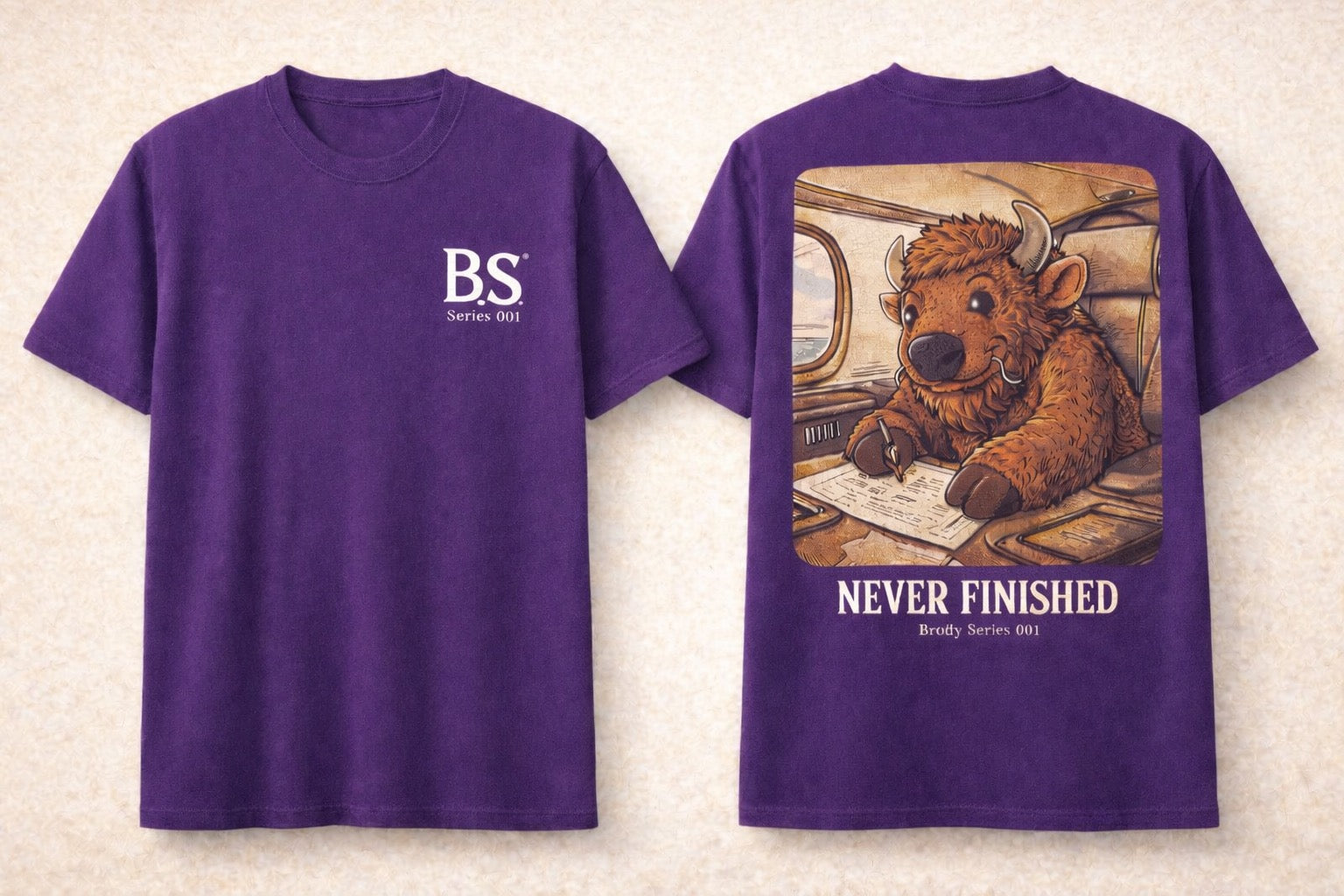 Brody Buffalo “Never Finished” Series 001