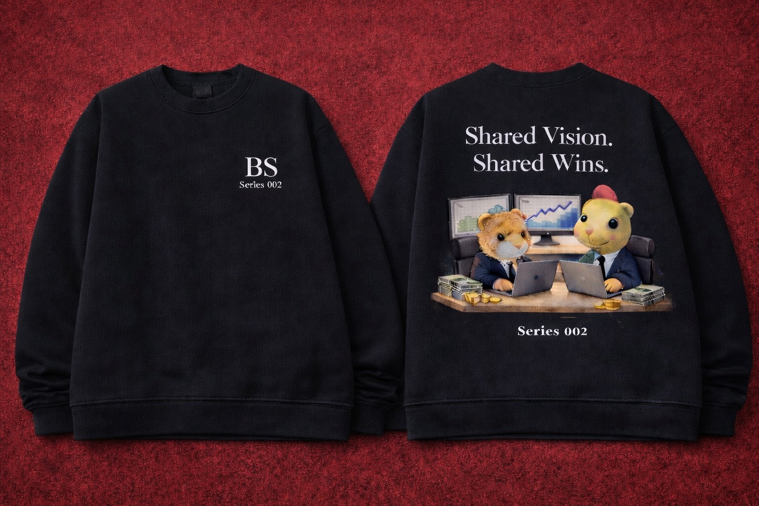 Pecan and Diny “Shared Vision. Shared Wins” Series 002 Sweatshirt