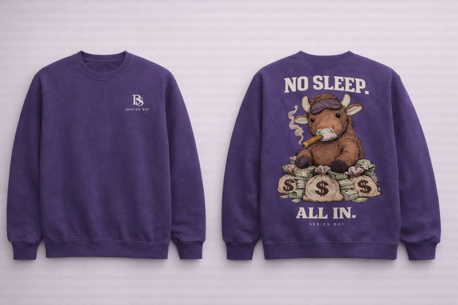 Lumphey "No Sleep. All in" Series 001 Sweatshirt