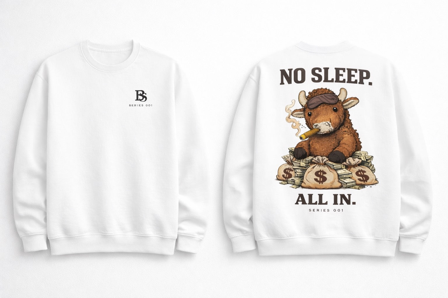Lumphey "No Sleep. All in" Series 001 Sweatshirt