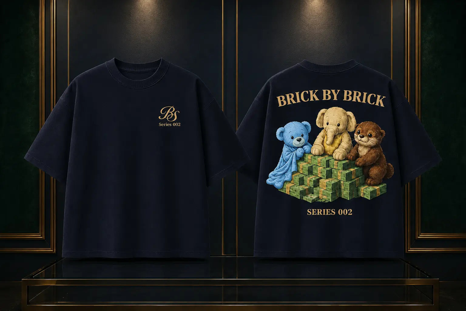 Buddy, Humphrey, Lil Sea “Brick By Brick” Series 002 — Buffalo Series locked artwork product view