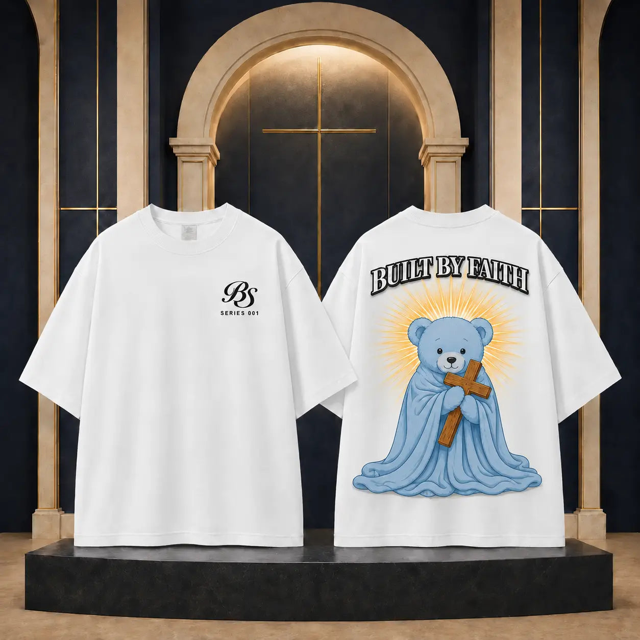Buddy “Built By Faith” Series 001 — Buffalo Series locked artwork product view