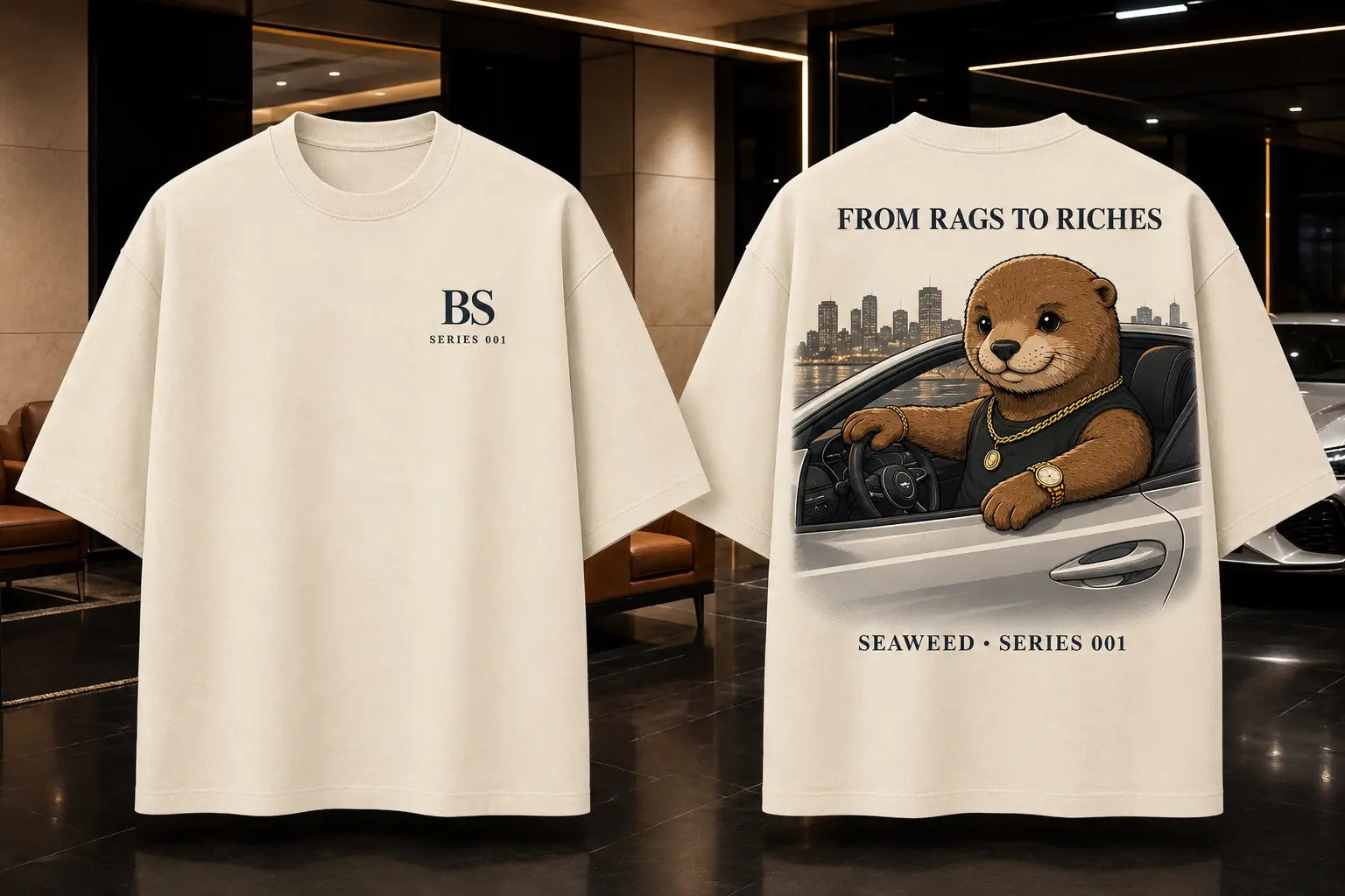 Seaweed “Rags To Riches” Series 001 — Buffalo Series locked artwork product view