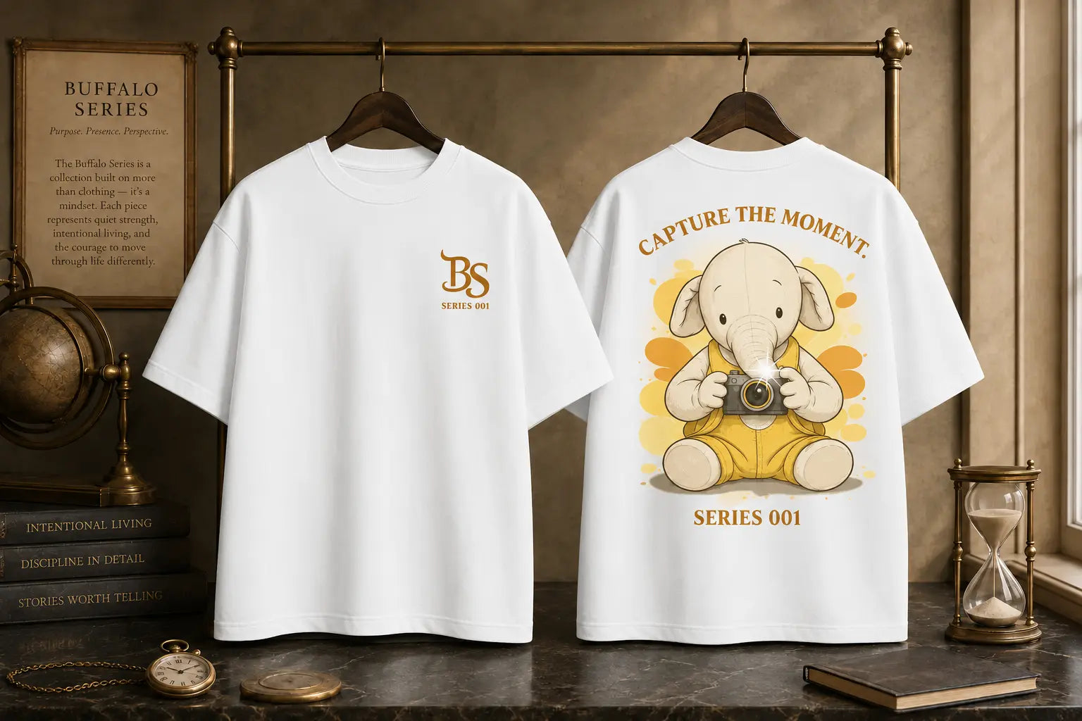 Humphrey "Capture The Moment" Series 001. — Buffalo Series locked artwork product view